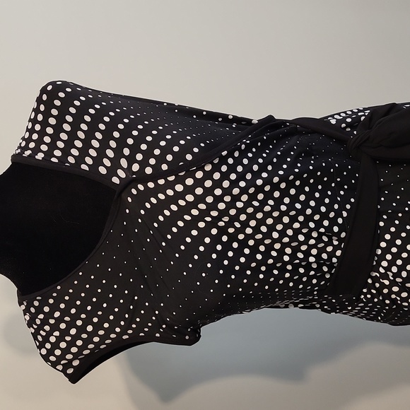 Majora summer polka dot sleeveless dress. - Picture 3 of 9